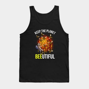 Keep The Planet Beeutiful Tank Top